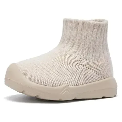 MORENDL Toddler Sock Shoes Baby Walking Shoes Infant Slippers Boys & Girls Non-Slip Sneakers - 3