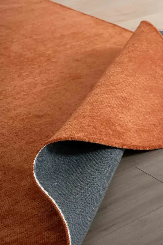 Moreno Viscose Woven Rug Non-Slip Base Washable Tile Kitchen Rug 1138-Tile - 8