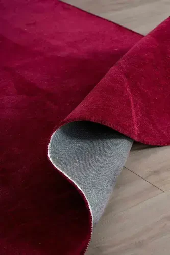 Moreno Viskon Dokuma Halı Kaymaz Taban Yıkanabilir Mürdüm Mutfak Halısı 1139-Mürdüm - 8