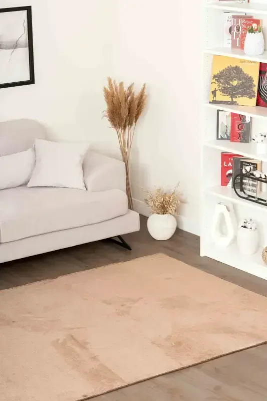 Moreno Вискон Тканый Ковер Нескользящая Основа Моющийся Светло-Коричневый Кухонный Ковер 1136-Светло-Коричневый - 5