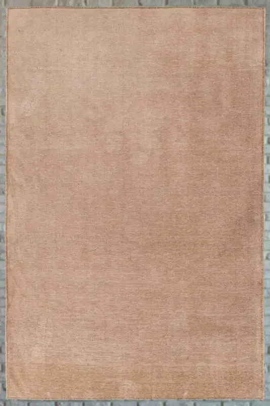 Moreno Viskoza To'quv Gilam Sirpanmaydigan Yuviladigan Ochiq Jigarrang Oshxona Gilami 1136-Ochiq Jigarrang - 2