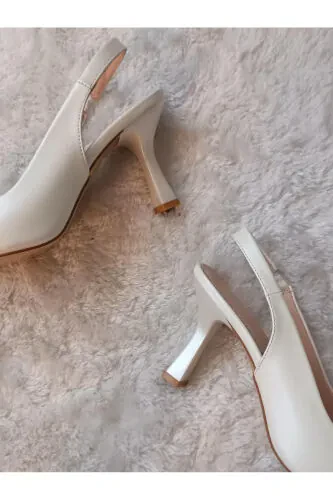 MORLY Pointed Closed Toe Stiletto Heel Bridal Shoes 8.5CM - 2