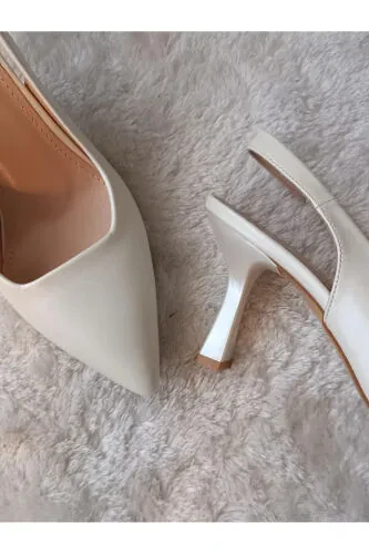 MORLY Pointed Closed Toe Stiletto Heel Bridal Shoes 8.5CM - 3