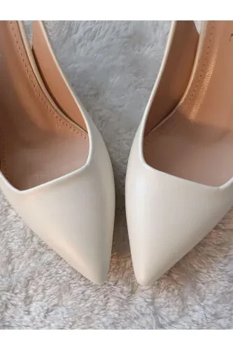 MORLY Pointed Closed Toe Stiletto Heel Bridal Shoes 8.5CM - 7