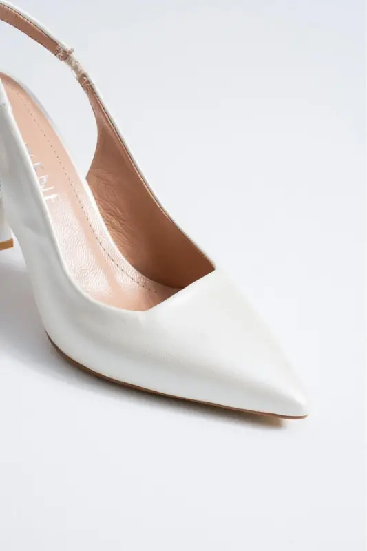 MORLY Pointed Closed Toe Stiletto Heel Bridal Shoes 8.5CM - 3