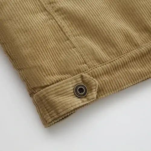 Morubut Toddler Boy Winter Thick Corduroy Coat Baby Boys Sherpa Lined Jacket Outwear - 6