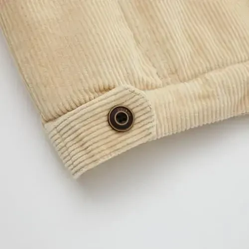 Morubut Toddler Boy Winter Thick Corduroy Coat Baby Boys Sherpa Lined Jacket Outwear - 6