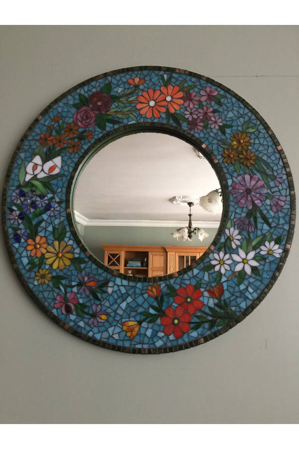 Mosaic Wall Mirror - 1