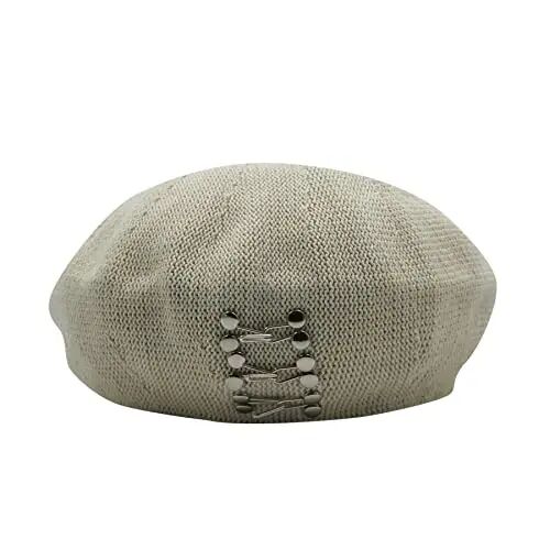 MOSSTYUS Ayollar To'r Yengil Beret Gullari O'yiqli Shlyapa Nafas Oluvchi Frantsuz Beret Beanie Shlyapa Bahor Yoz uchun Qopqoq - 1