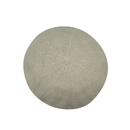 MOSSTYUS Ayollar To'r Yengil Beret Gullari O'yiqli Shlyapa Nafas Oluvchi Frantsuz Beret Beanie Shlyapa Bahor Yoz uchun Qopqoq - 5