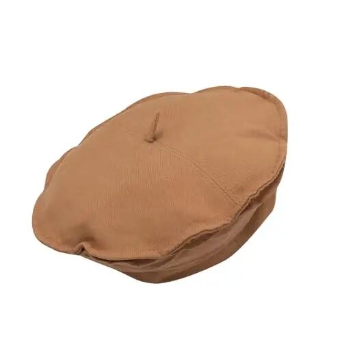 MOSSTYUS Women Lace Lightweight Beret Floral Hollow Out Hat Breathable French Beret Beanie Hat Cap for Spring Summer - 4