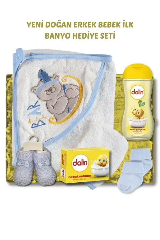 Most Liked Baby Girl and Boy Newborn Gift Products-Blue - ESRARENGİZ HEDİYELER