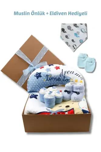Most Liked Girl and Boy Baby Newborn Gift Products-Blue Sub-opening - 1
