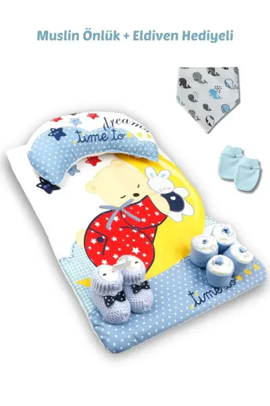Most Liked Girl and Boy Baby Newborn Gift Products-Blue Sub-opening - 2