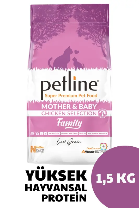 Anne Ve Yavruya Özel Besleyici Tavuklu Kedi Maması 1,5kg - Family - 2