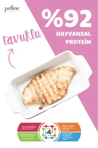 Mother & Baby Tovuq Go'shti bilan Kattalar va Kichkina Mushuklar uchun Oziq-ovqat 1,5 Kg - 5