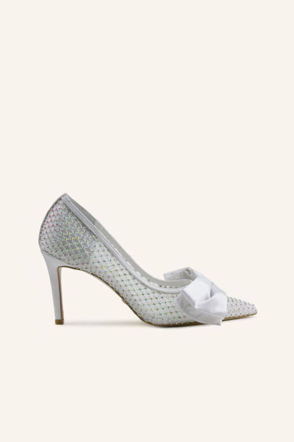 Mother-of-Pearl Heel Bridal Shoes - 13