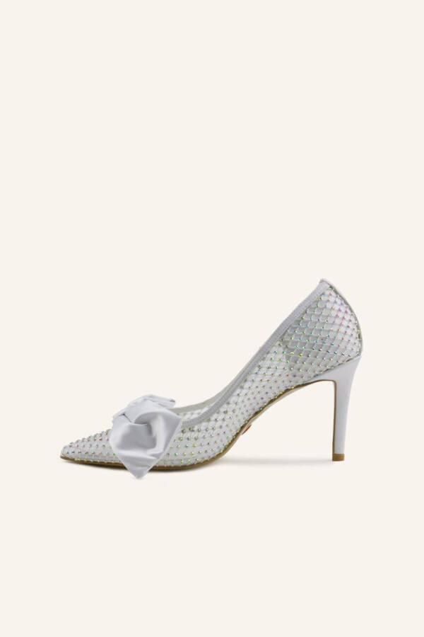 Mother-of-Pearl Heel Bridal Shoes - 15