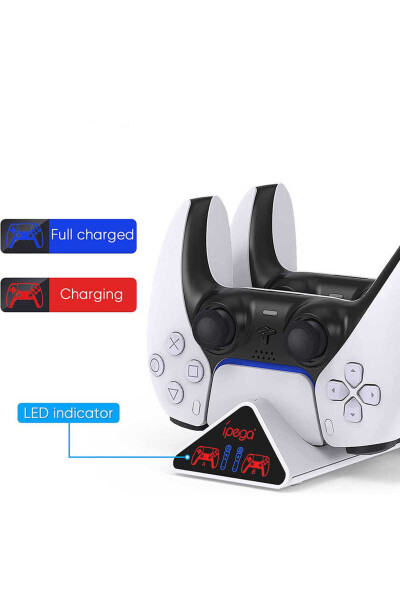 Motion Controller and Playstation 5 Dualsense Charging Station 2+2 Simultaneous Safe and Fast Charging - 2