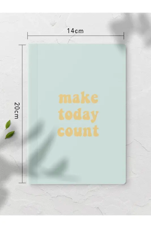 Motivation Blank Notebook Set - 4 Pieces - 14cm*20cm - 64 Pages - Colorful - 3