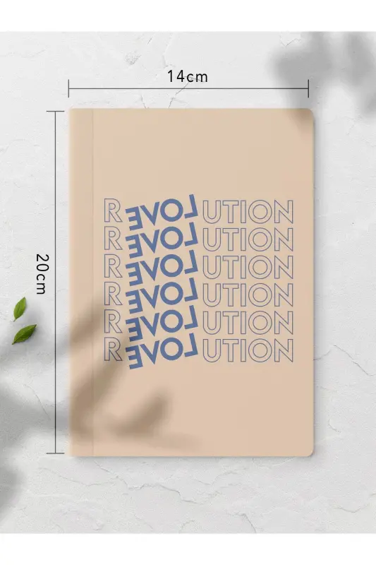 Motivation Blank Notebook Set - 4 Pieces - 14cm*20cm - 64 Pages - Colorful - 5