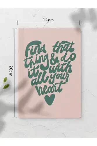 Motive Eduvchi Chizg'isiz Daftar Seti - 4 Adet - 14cm*20cm - 64 Sahifa-Rangli VIII - 4