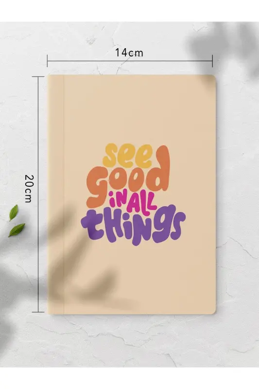 Мотивирующий Набор Тетрадей без Линий - 4 Штуки - 14см*20см - 64 Страницы - Цветной VIII - 6