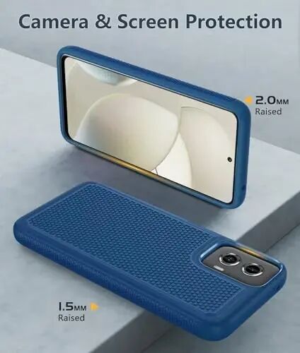 FNTCASE for Motorola Moto G-Power-5G-2024 Case: Dual Layer Protective Heavy Duty Cell Phone Cover Shockproof Rugged with Non Slip Textured Back - Military Protection Bumper Tough - 2024, 6.7 inch - FNTCASE