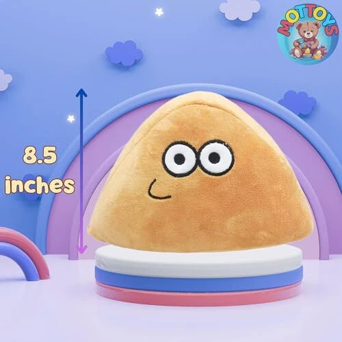 MOTTOYS Alieyn Мягкая плюшевая игрушка - 8,5 дюймов/22 см. Набивная игрушка - Эмоциональная кукла - Игрушки для фанатов - Игра и разные эмоциональные подушки - Веселые плюшевые игрушки для приложений - Подарок для детей и взрослых - MOTTOYS (1)