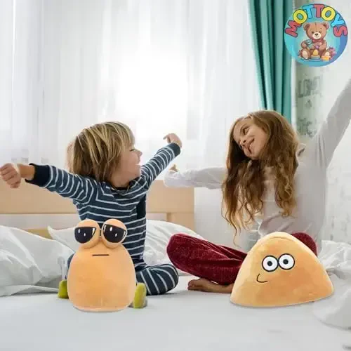 MOTTOYS Alieyn Soft Plush - 8,5 inch/22 cm. Stuffed Toy - Emotion Doll - Toys for Fans - Game and Different Emotional Pillow - Fun App Plushies - Present for Kids and Adults - 4