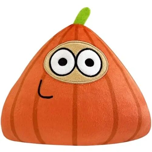 MOTTOYS Alieyn Soft Plush - 8,5 inch/22 cm. Stuffed Toy - Emotion Doll - Toys for Fans - Game and Different Emotional Pillow - Fun App Plushies - Present for Kids and Adults (Pumpkin Pu) - modazone