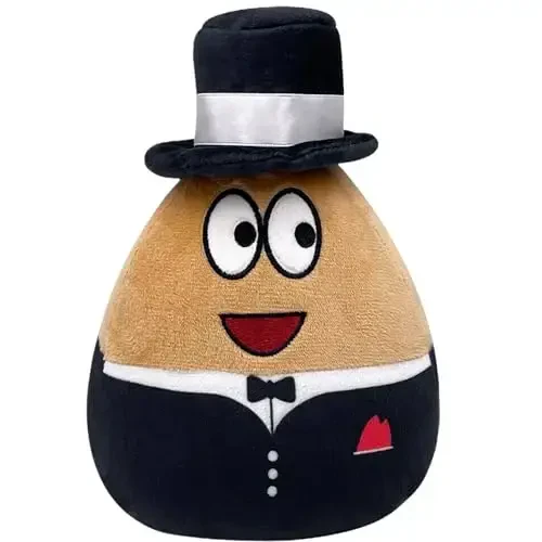 MOTTOYS Alieyn Soft Plush - 8,5 inch/22 cm. Stuffed Toy - Emotion Doll - Toys for Fans - Game and Different Emotional Pillow - Fun App Plushies - Present for Kids and Adults (Suit Pu) - MODAZONE