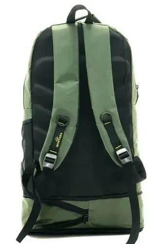 Mountainer 55+10 Litr Qora suv o'tkazmaydigan ko'p cho'ntakli sayohat-alpinist-lagerchi ryukzaki-Yashil - 3