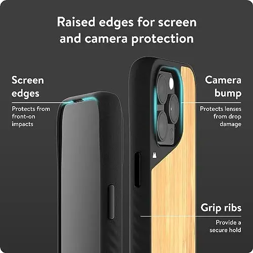 Mous Case for iPhone 15 Pro Max MagSafe mos keluvchi - Limitless 5.0 - Bambuk - Himoyalangan iPhone 15 Pro Max g'ilofi - Zarba o'tkazmaydigan telefon qopqog'i - 4