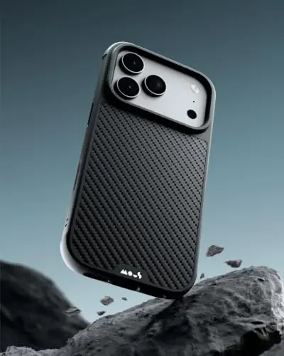 Mous for iPhone 18 Pro Case, Limitless Aramid Fibre Cover | Qi2 Certified, Compatible with MagSafe, Non-slip grip, AiroShock® Technology, Military-Grade Protection, Scratch Resistant - Mous (1)