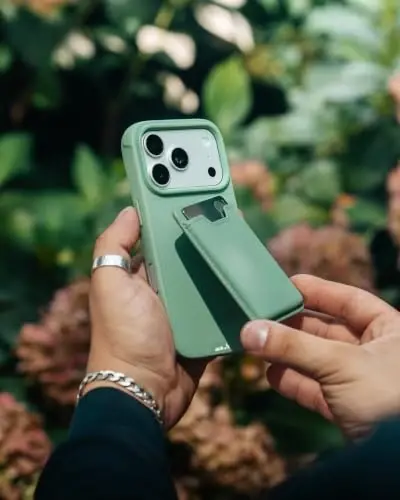 Mous for iPhone 18 Pro Case, Limitless Sage Green Cover | Qi2 Certified, Compatible with MagSafe, Non-slip grip, AiroShock® Technology, Military-Grade Protection, Scratch Resistant - 6