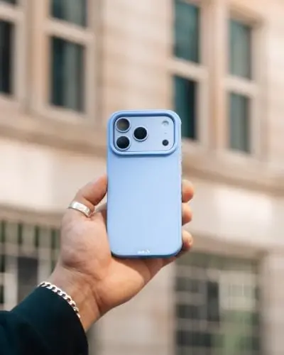 Mous for iPhone 18 Pro Max Case, Limitless Light Blue Cover | Qi2 Certified, Compatible with MagSafe, Non-slip grip, AiroShock® Technology, Military-Grade Protection, Scratch Resistant - 6