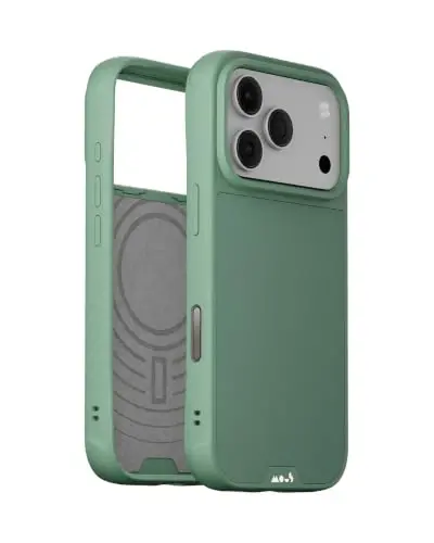 Mous for iPhone 18 Pro Max Case, Limitless Sage Green Cover | Qi2 Certified, Compatible with MagSafe, Non-slip grip, AiroShock® Technology, Military-Grade Protection, Scratch Resistant - 1