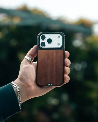 Mous for iPhone 18 Pro Max Case, Limitless Walnut Cover | Qi2 Certified, Compatible with MagSafe, Non-slip grip, AiroShock® Technology, Military-Grade Protection, Scratch Resistant - 6