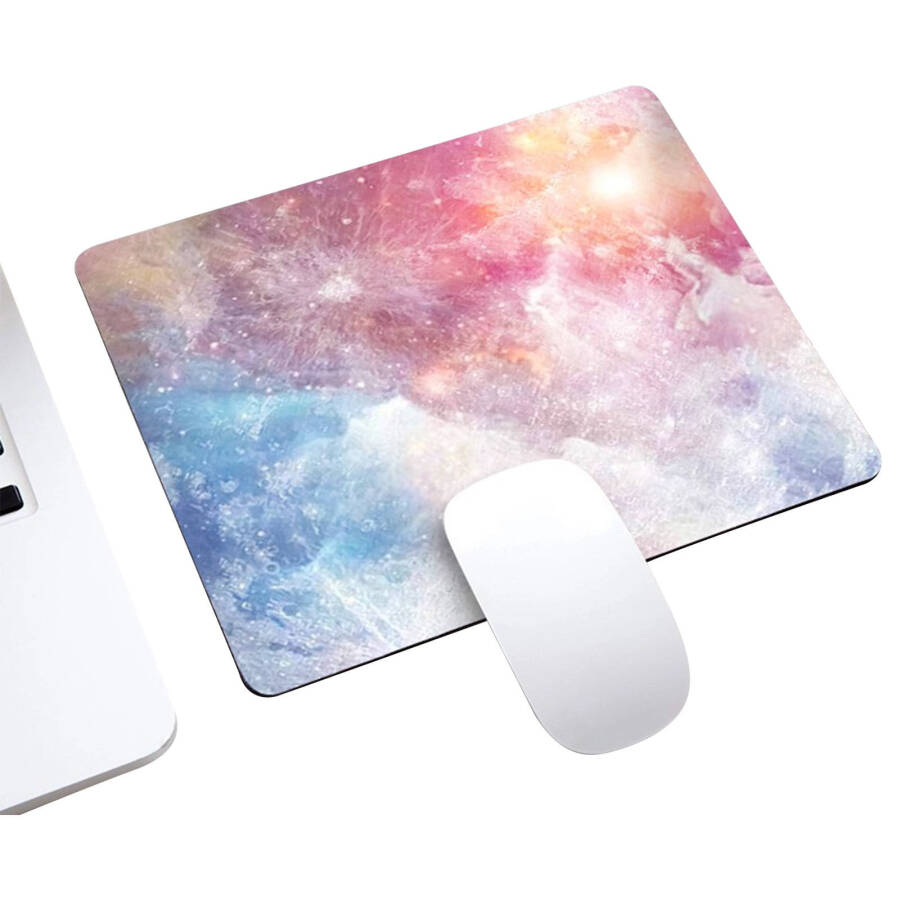 Mouse Pad Anti-Slip Rubber Base Comfortable Washable Mousepad Computers Laptop Square Rubber Desk Mat Gaming Office Supplies - 5