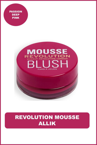 Mousse Allık Passion Deep Pink - 1