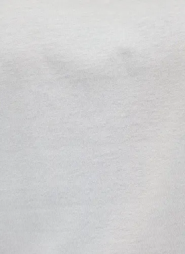 Moviy Bisiklet Yaka Kulrang Ayollar Futbolkasi M1600965-70075-ASOSIY QISQA YENGIL FUTBOLKA - 6