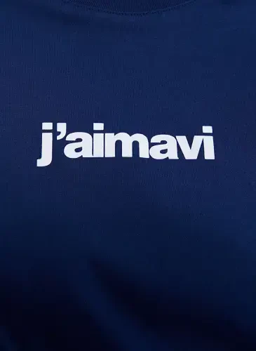 Moviy Bisiklet Yoqa Moviy Ayollar Futbolkasi M1612242-70722-BISIKLET YOQA LOGO T - 7