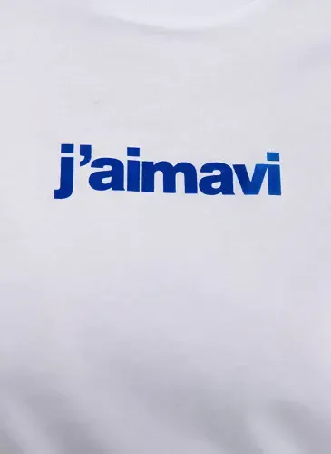 Moviy Bisiklet Yoqa Oq Ayollar Futbolkasi M1612242-620-BISIKLET YOQA LOGO TIŞ - 7