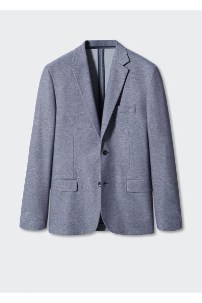 Moviy Erkak Blazer 57050550 - 6