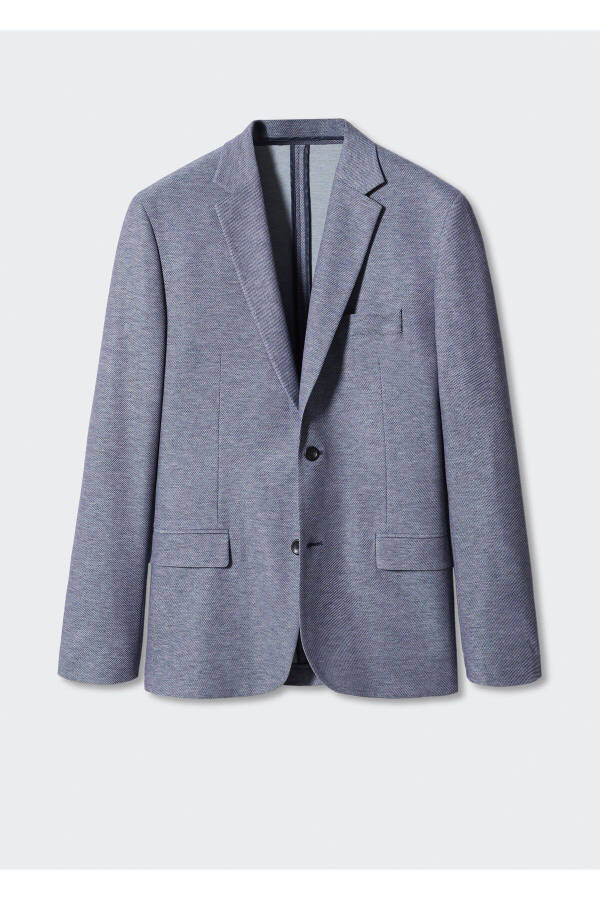 Moviy Erkak Blazer 57050550 - 6