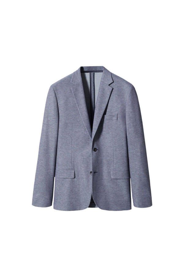 Moviy Erkak Blazer 57050550 - 7