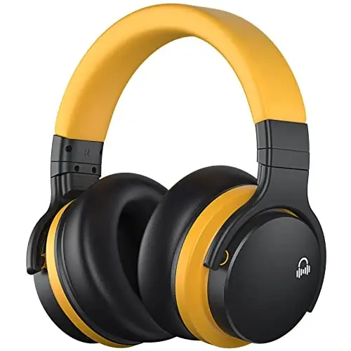 Million Sold Classic E7 Active Noise Cancelling Headphones with Upgraded HD Sound, Wireless Bluetooth Headphones Over The Ear Unequaled Comfort, Vivid Deep Bass, for Home Office Travel Birthday Gift 
