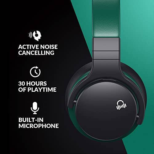 Million Sold Classic E7 Active Noise Cancelling Headphones with Upgraded HD Sound, Wireless Bluetooth Headphones Over The Ear Unequaled Comfort, Vivid Deep Bass, for Home Office Travel Birthday Gift - 2