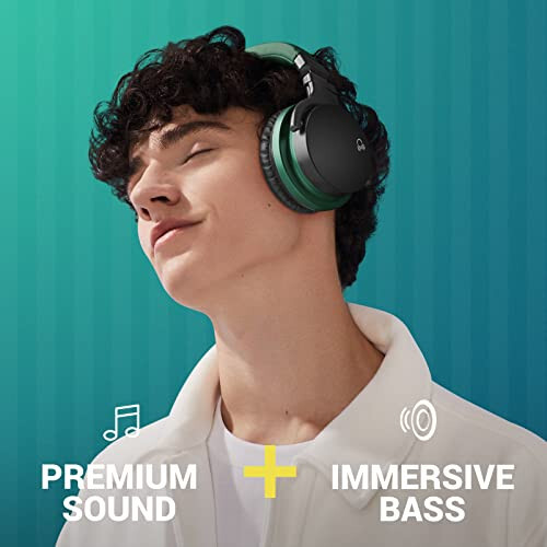 Million Sold Classic E7 Active Noise Cancelling Headphones with Upgraded HD Sound, Wireless Bluetooth Headphones Over The Ear Unequaled Comfort, Vivid Deep Bass, for Home Office Travel Birthday Gift - 3